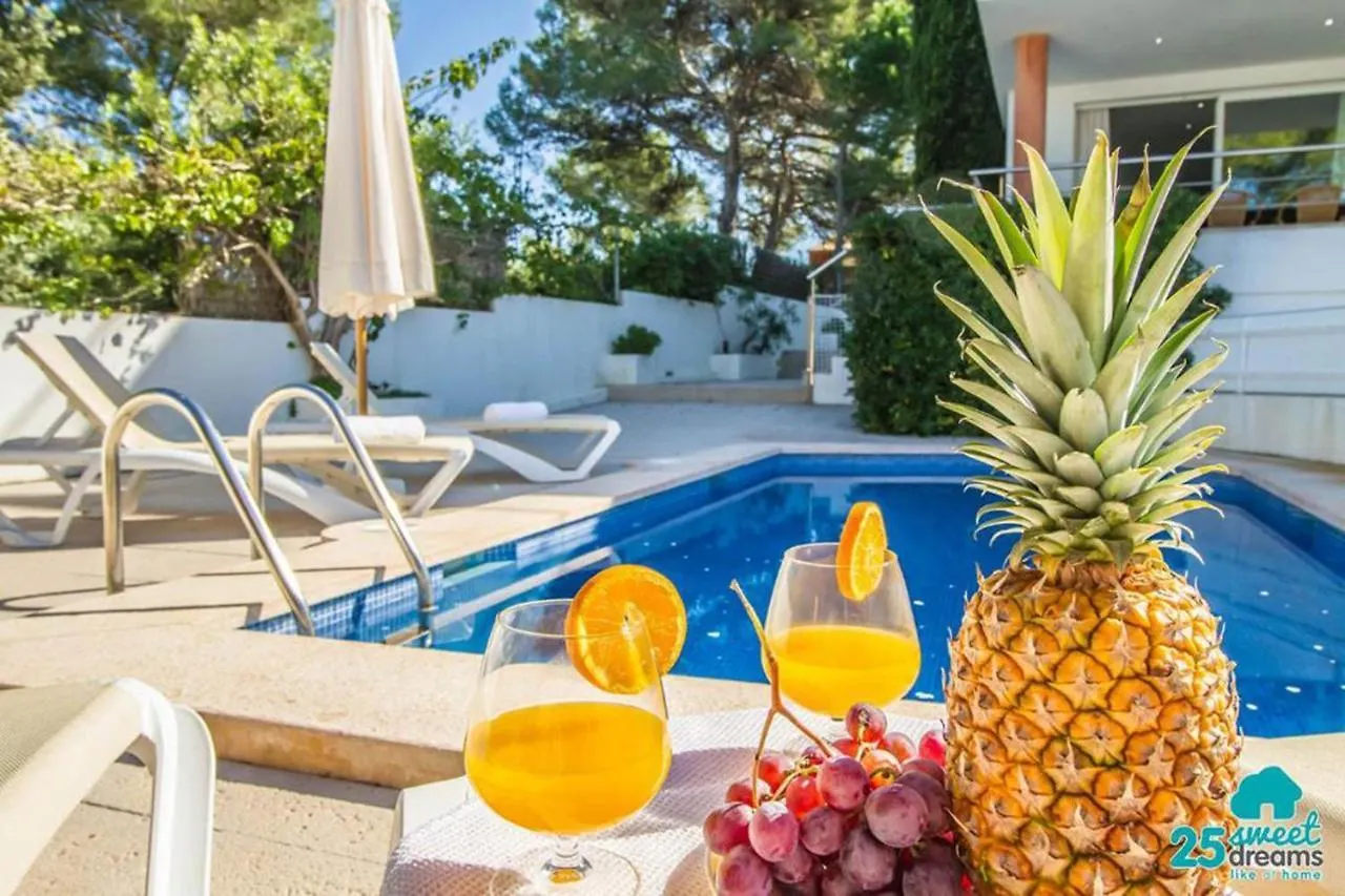Villa Violeta For 8 With Swimming Pool And Beach Views Alcudia  0*, Alcudia (Mallorca)